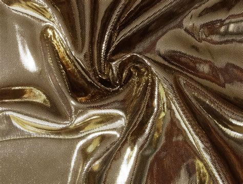 rose gold metallic stretch fabric|Gold Slinky Metallic 4.